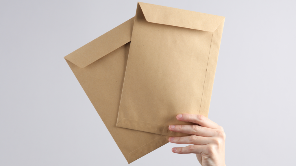 pourquoi utiliser une enveloppe kraft